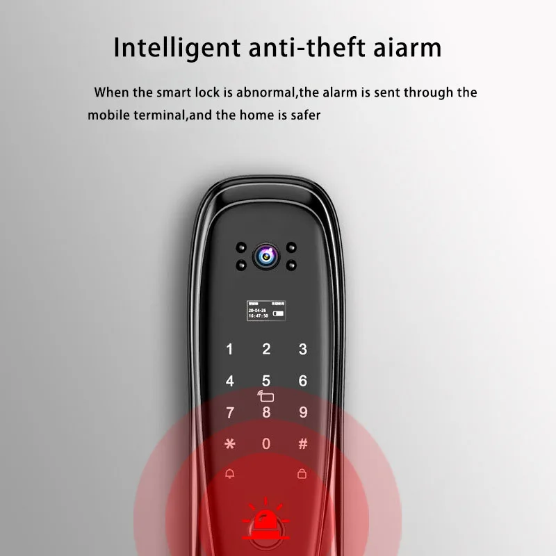 Fingerprint Smart Lock Door Remote Monitoring Automatic Intelligent Lock Electronic Password Lock