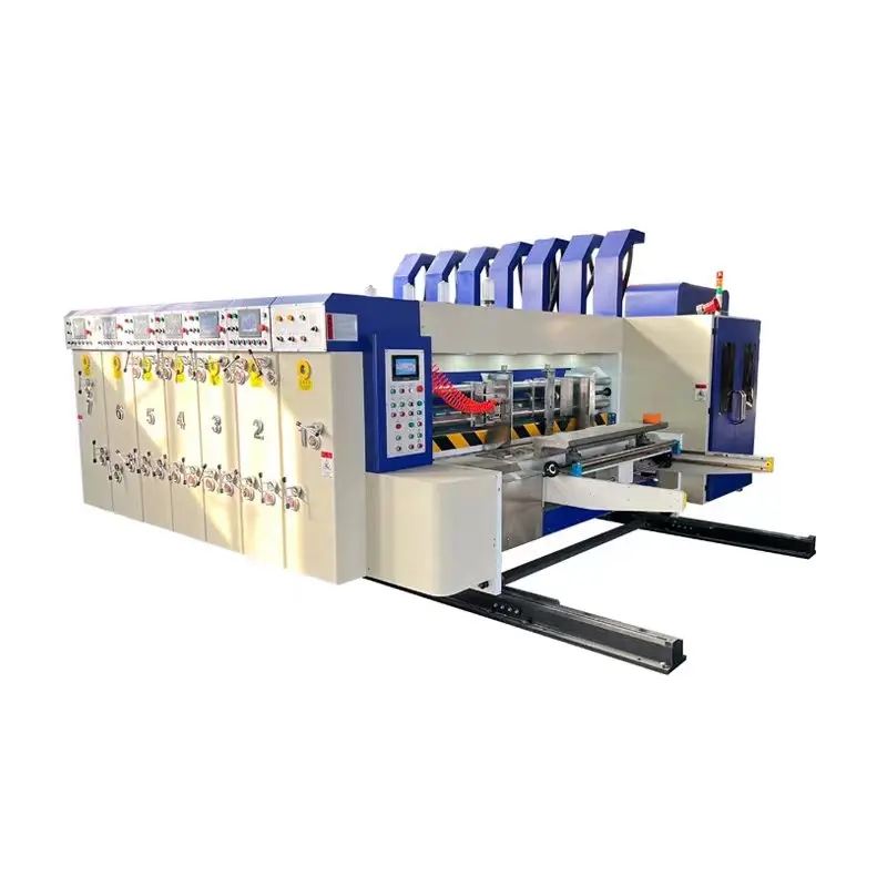 Corrugated cardboard printer slotter carton box printing slotting equipment