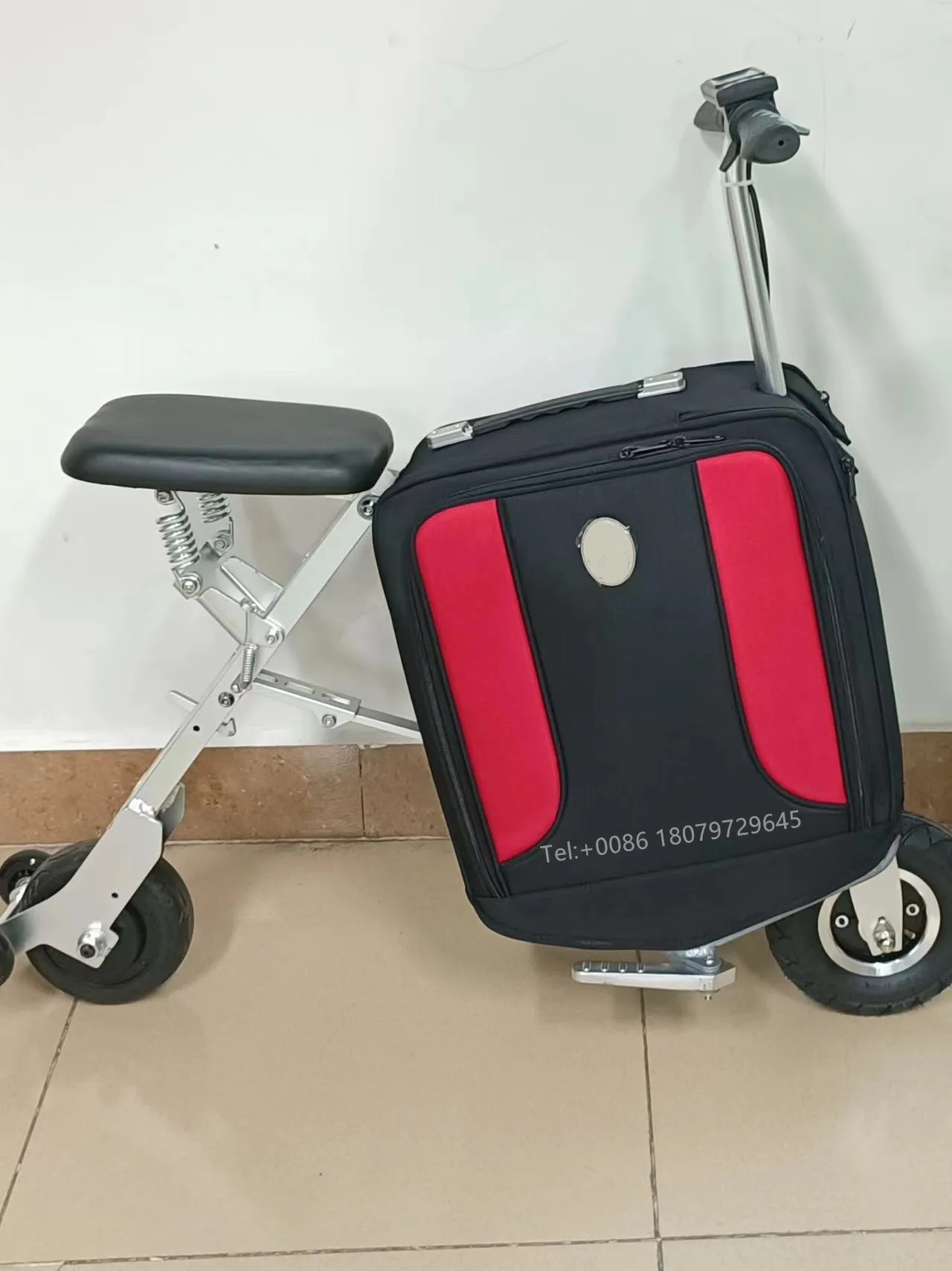 EU stock 3-Wheel Portable Indoor Outdoor Unique Design electricsal Drift Ride High Quality Balance Scooter suitcase