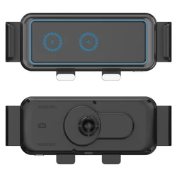 Wireless Car Charger For Galaxy Z Fold 3 Car Mount, Car Phone Holder Mount Dashb - Electronics