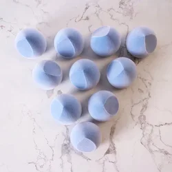 3D waterdrop Washable expandable shape microfiber natural foam sponge