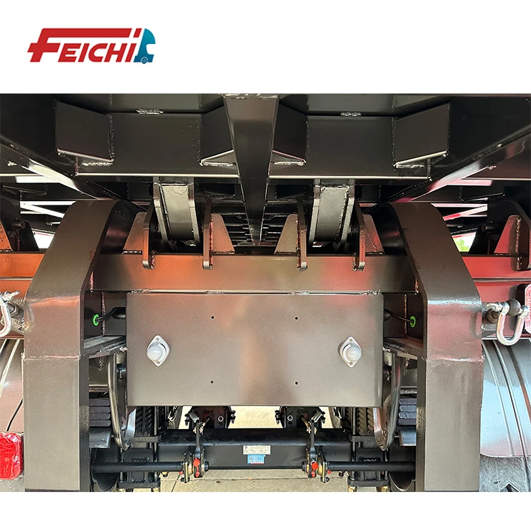 Tri-Axle Hydraulic Rear Dump trailer Tipper Semi Truck Tipping Trailer