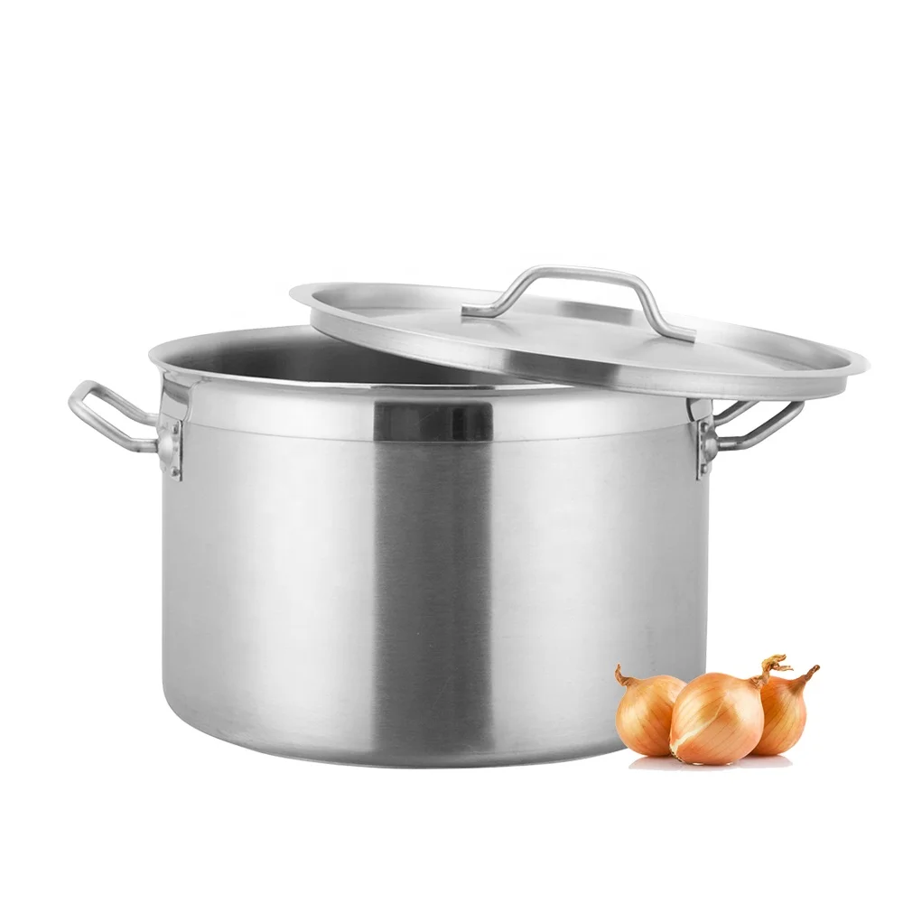 05 style Stainless Steel Hot Pot &Cooking Stainless Steel Stock Pot With Compound Bottom Induction Cookingware t