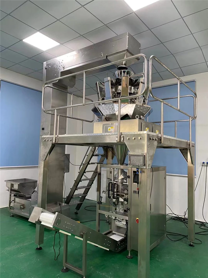 JT-520VW 10-1000g plastic bag dates printing automatic weighing packing machine food