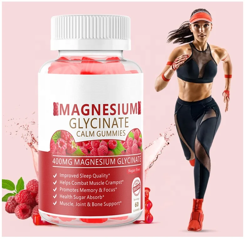 OEM Magnesium  a free magnesium potassium supplement with vitamin coenzyme  calming mood sleep glycine   gummies