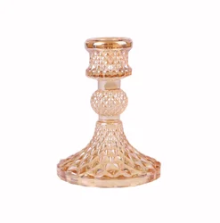 Candle Cylinder Christmas Decorative Luxury Pillar Lanterns And Candle Jars Weddings Crystal Glass Other Candle Holder