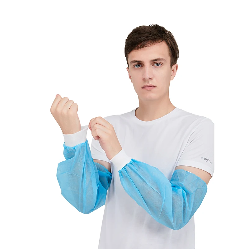 Factory Supply Degradable Non woven Surgical Sleeve Cover Disposable Over sleeve