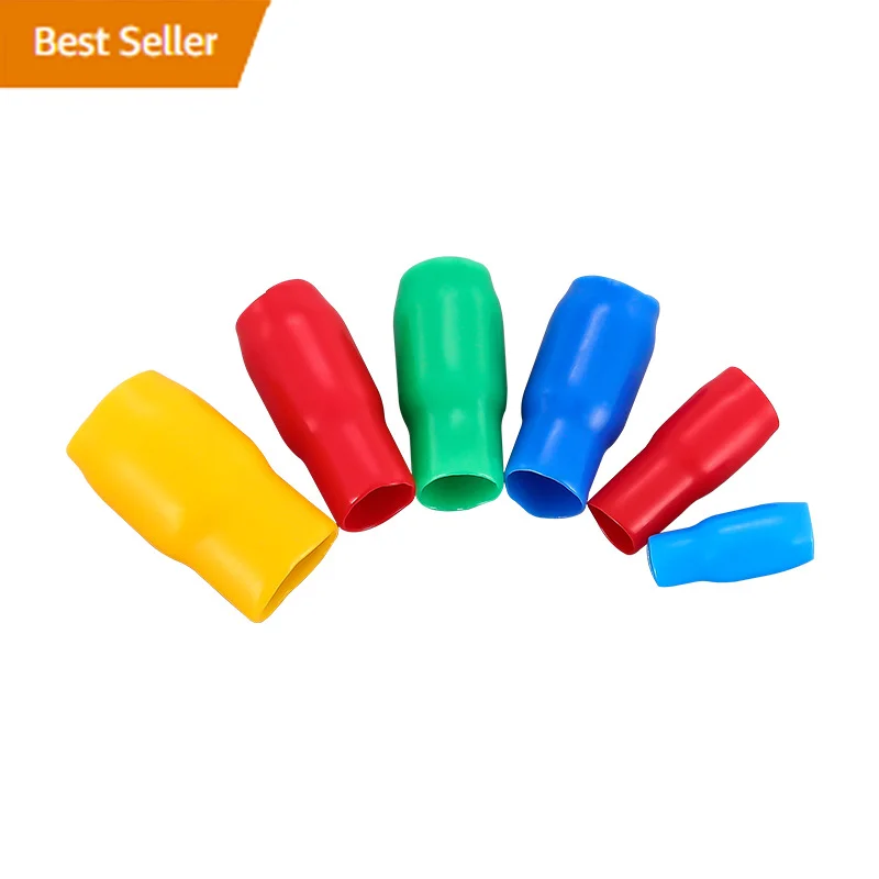 Huaju New Factory Free Sample Red Blue Yellow Green OEM Custom Colorful PVC Insulating protective sleeve