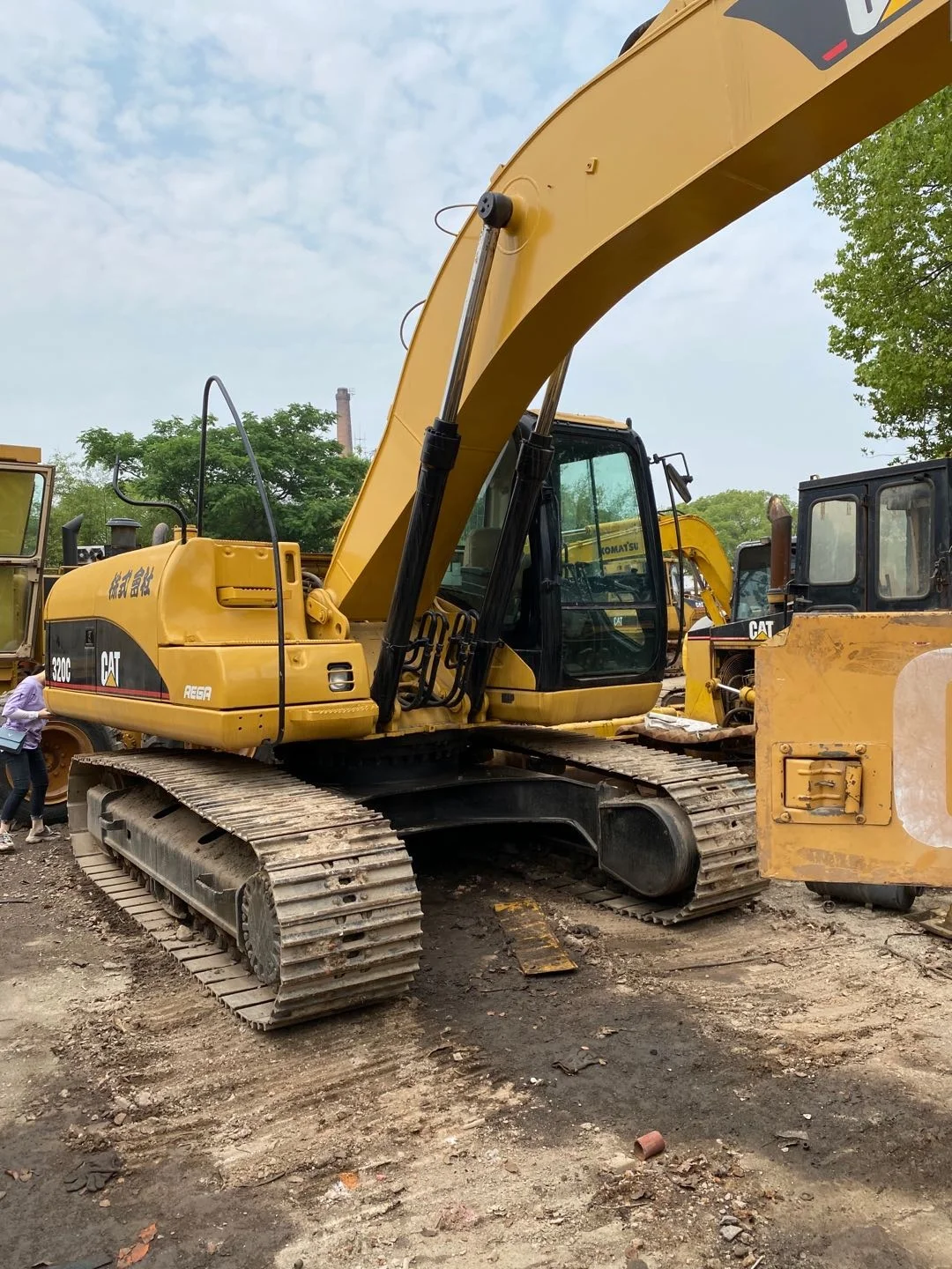 Hot Selling Used Cheap Caterpillar Excavator 320C Japanese Brand Factory Supply Good Condition Cat 320c Digger on Sale