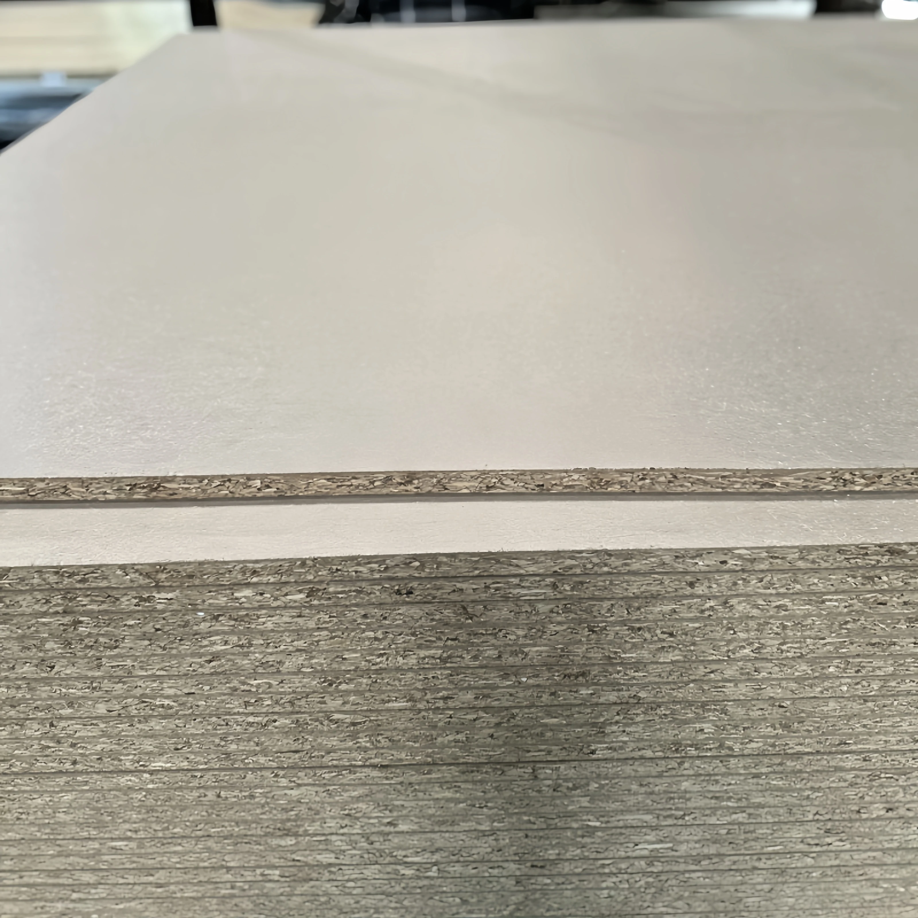 Matte Grey Double Sided 3/4 Melamine Particle Board