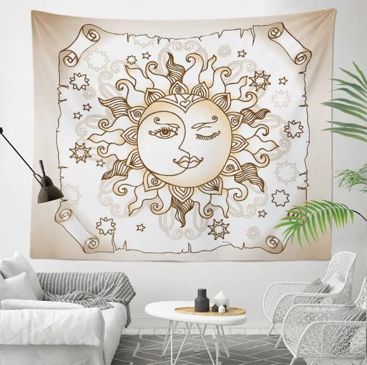 New Design Custom Factory Directly Supply Print Mandala Tapestry Bohemian Tapestry