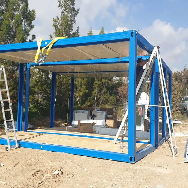 Сборный плоский контейнер для дома дизайн под