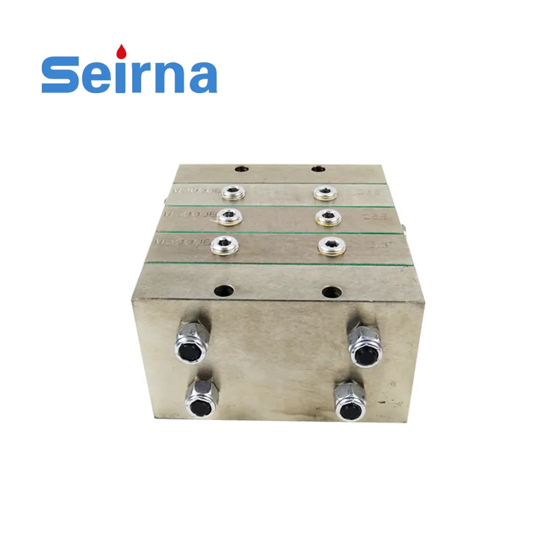 SK3 High Pressure Grease Block Fitting Grease Valve Grease Divider Manifold