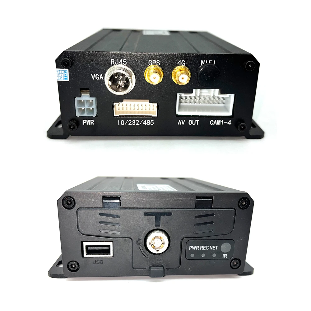 Full HD 1080P Truck AHD Camera Monitor System 7inch Screen Vehicle GPS WIFI Reversing/Parking DVR 3CH Dash Cam for Bus