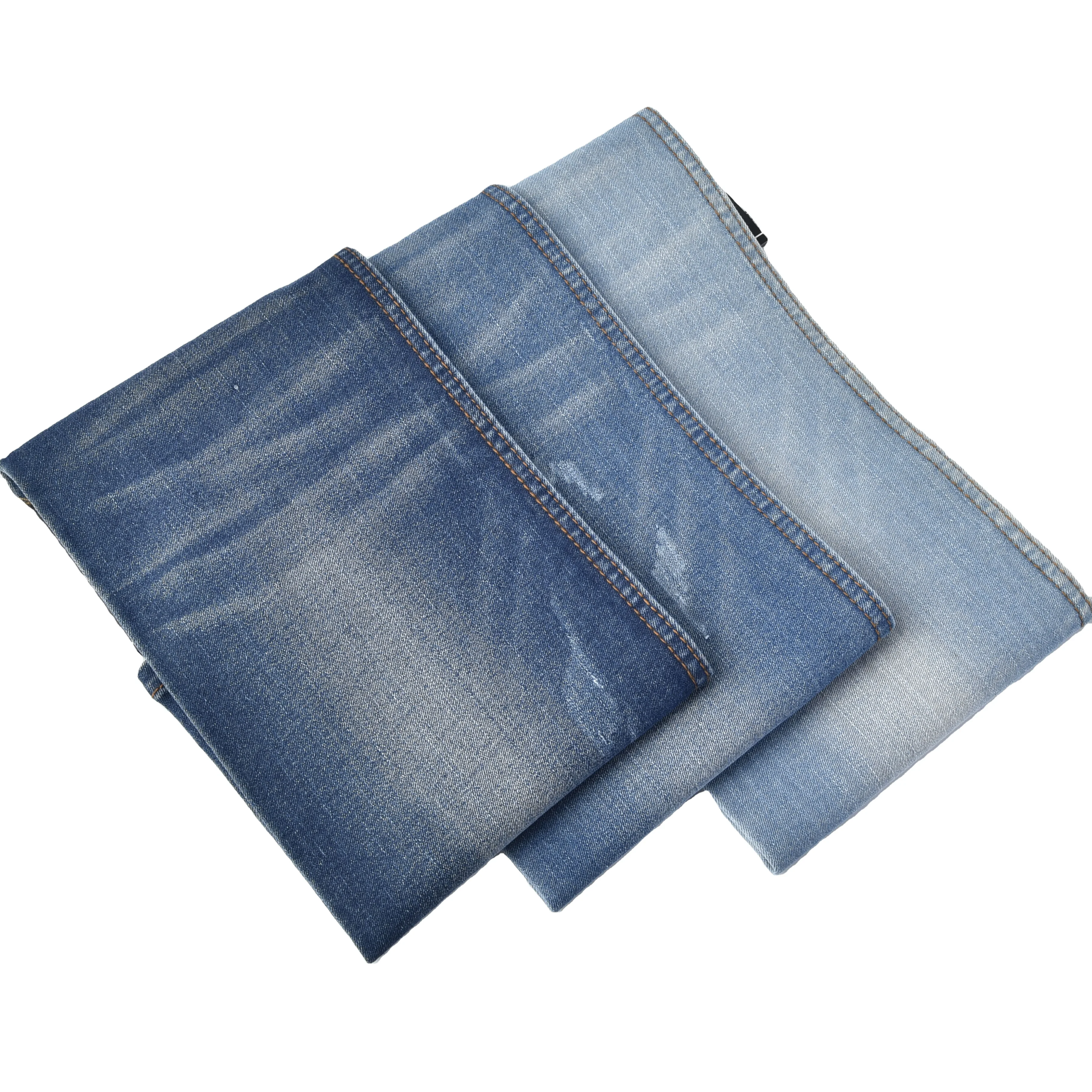 Hot Sale Indigo Denim Jeans High Stretch Denim Fabric Jeans For Women Pants Made In China