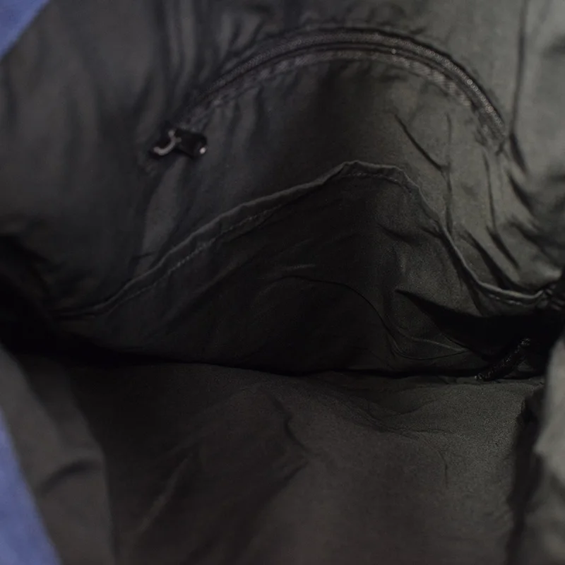 Evercredit Unisex Heavy Duty Cotton Canvas Drawstring Backpack Waterproof Foldable Gym Bag Nylon duffle bag Travel Outdoor Usage