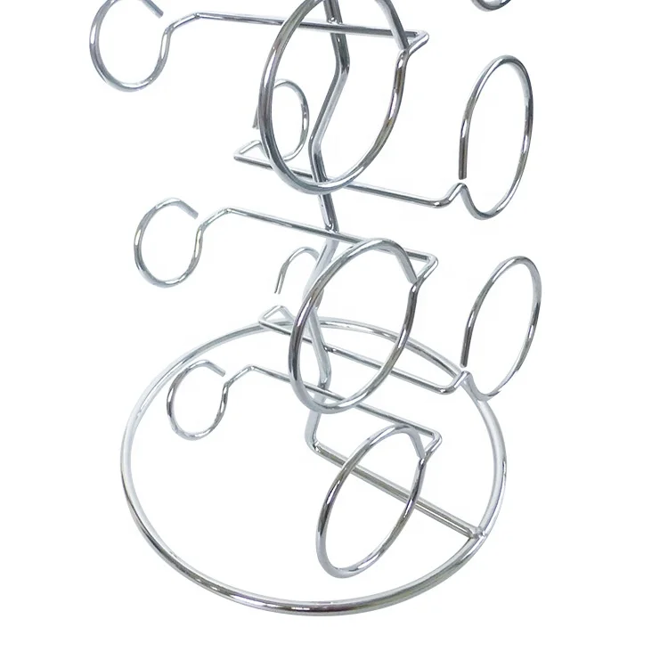 Most Popular Home Hotel Metal Wine Storage Bottle table vintage Display holder rack standing for rack