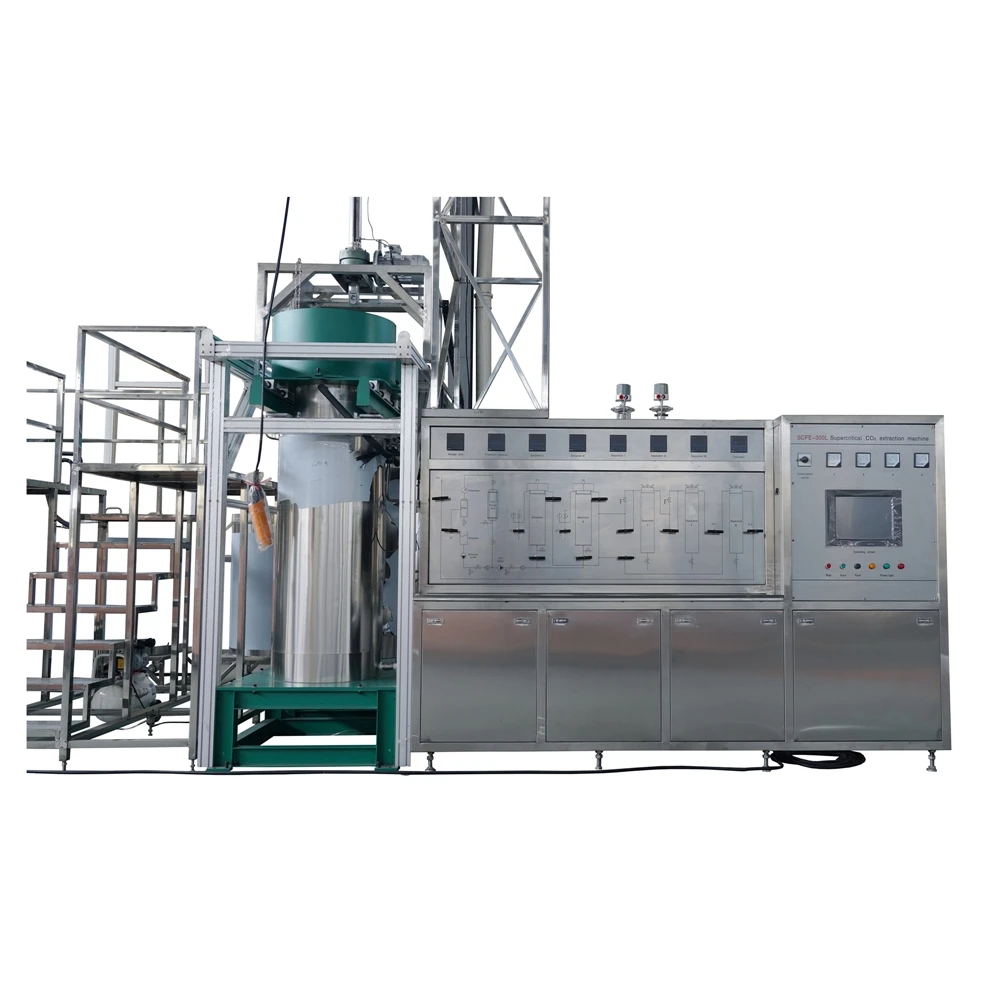 Lab scale essential oil co2 lavande supercritical fluid extraction machine for essential oil with ASME 