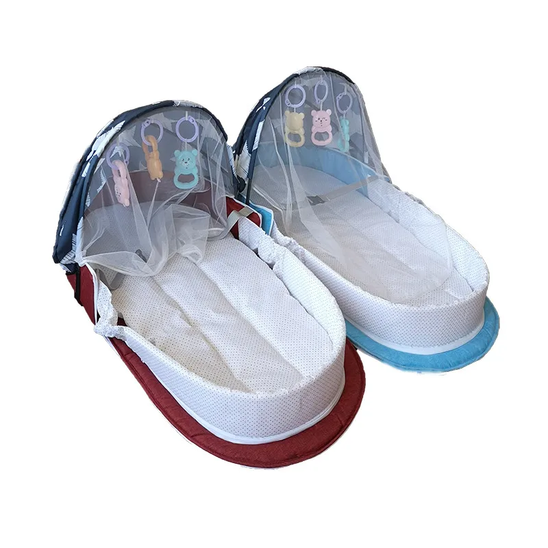 
Carry On Baby Cot Travel Portable Multifunction Foldable Detachable Sleeper Portable Bassinet New Born Baby Bed 