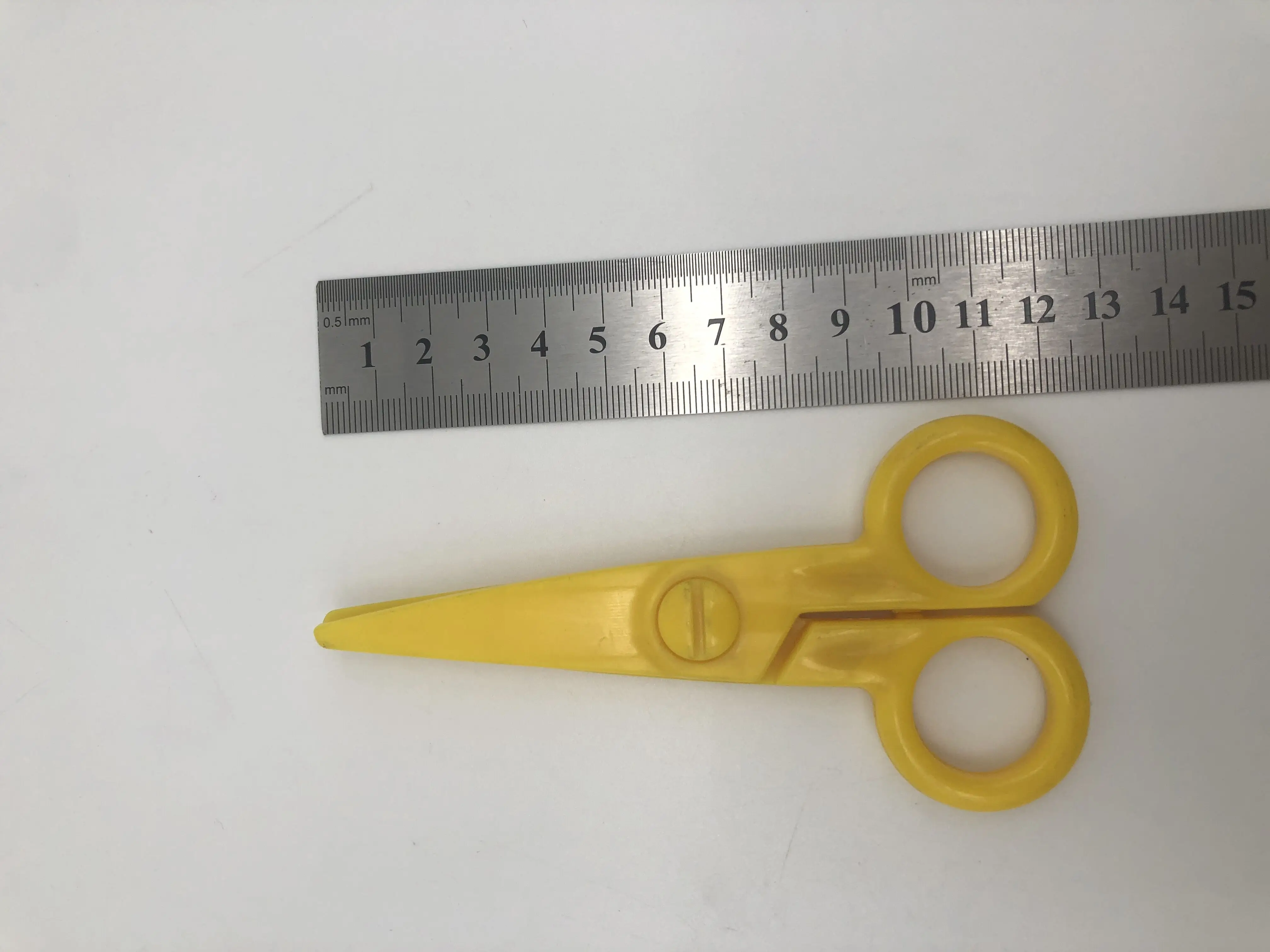 OEM Factory Plastic Paper Scissors Child-Safe Scissors Safety Scissors Toddlers Trainning Scissors