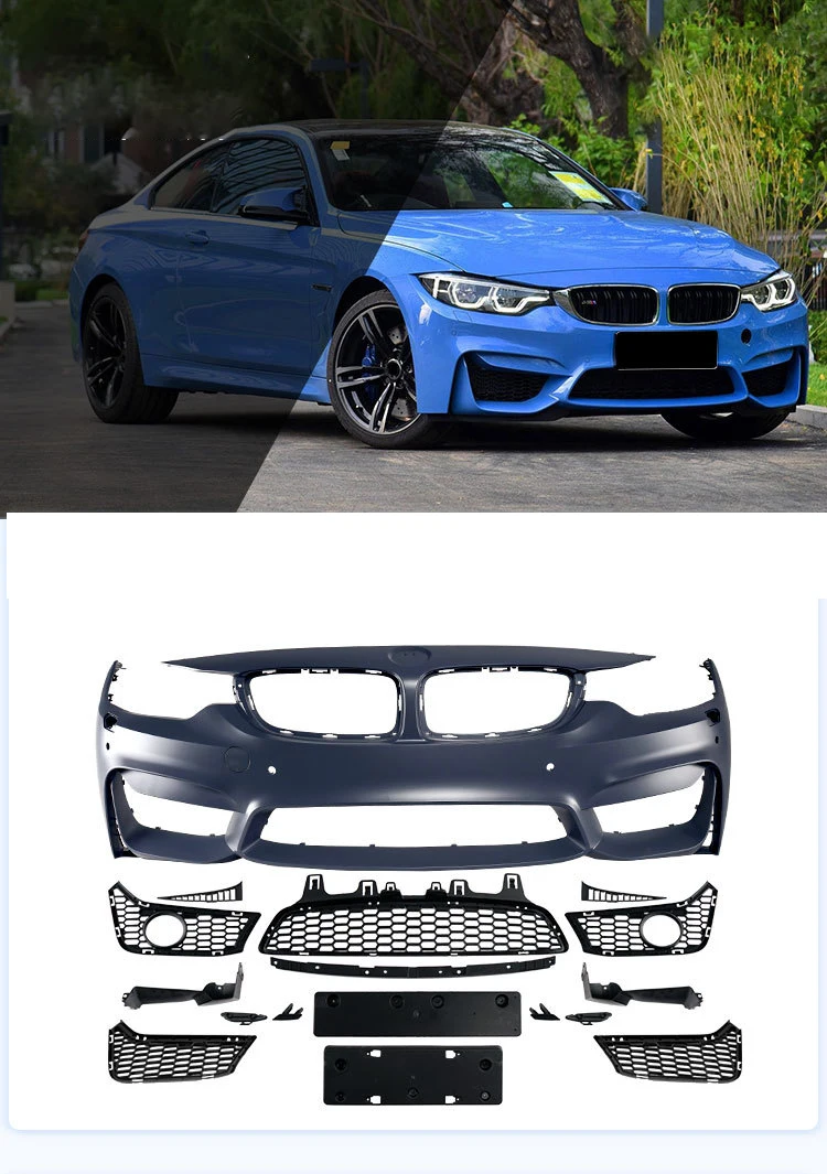 Full body kit car bumpers for BMW F32/F33/F36 4 SERIES M4 STYLE FRONT BUMPER