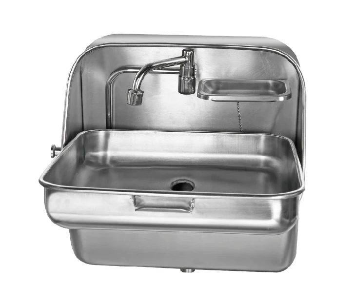 RV motorhomes Wallmount type Stainless Steel Baking Varnish Folding Hand Wash Kitchen Sink GR-595