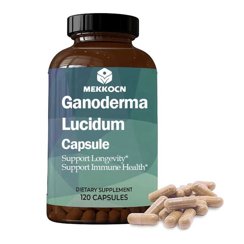 Wholesale Ganoderma Lucidum Capsules Antioxidant Reishi Mushroom Spores Capsule Ganoderma Lucidum Extract Capsule