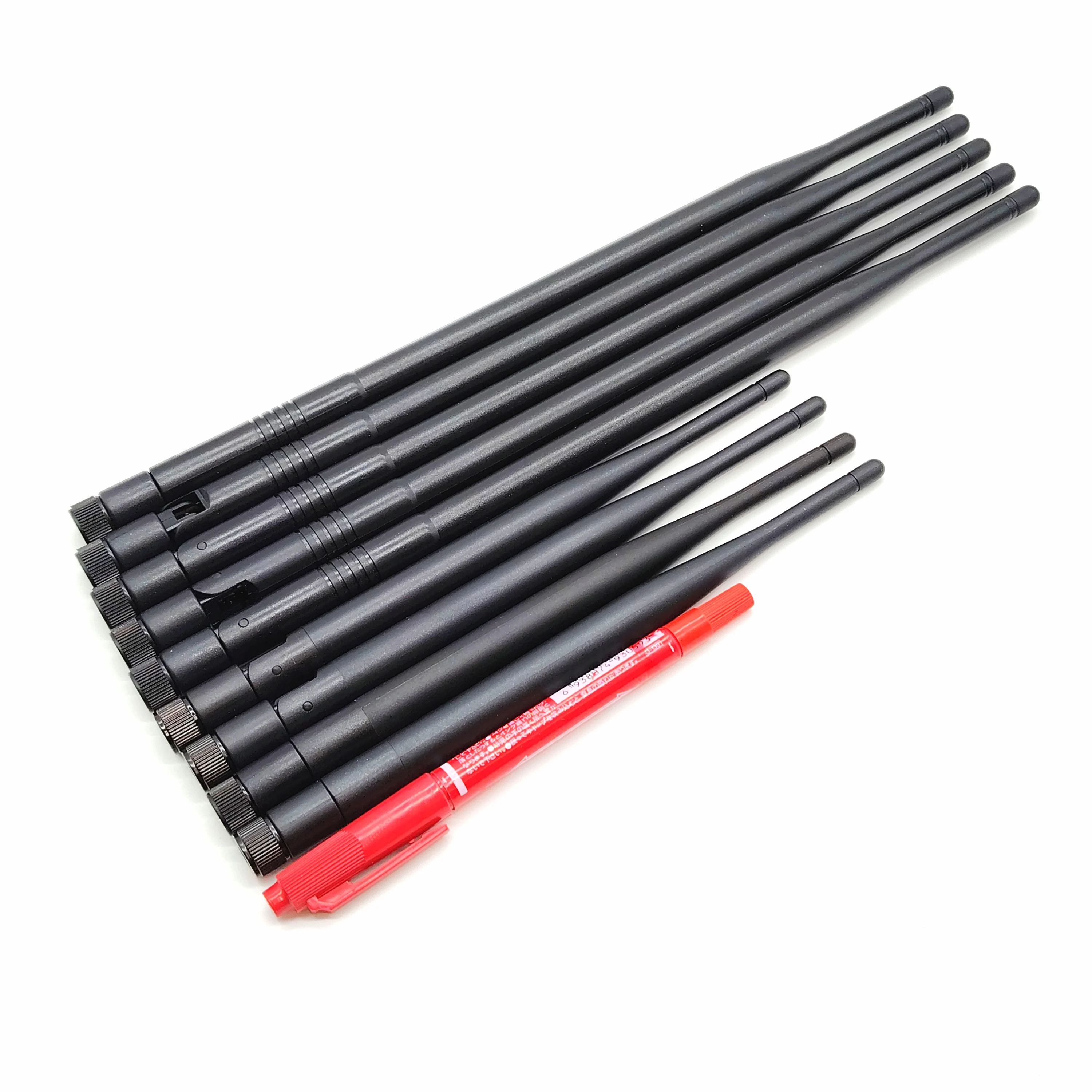 290mm 7dbi 2.4G 5.8G 5g 7.125ghz antena dual band bt rubber wifi antenne rp sma male omnidirectional long range wifi antenna