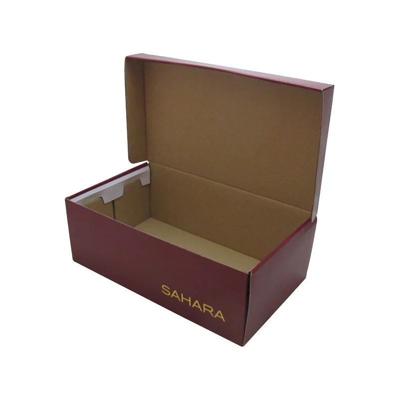 Minimum Price High Quality Eco-friendly Wholesale Corrugated Paper Packing Items Paper Boxes Shoes Boxes