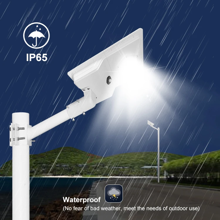 Manufacturer Outdoor Waterproof Smart Solar Street Light with Motion Sensor