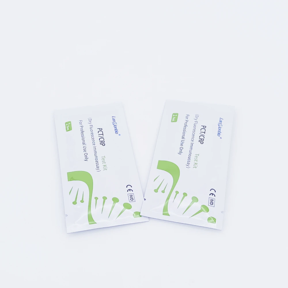 Lansionbio PCT/CRP Quantitative Clinical Diagnostic Test Kit Reagents Immunoassay Analyzer POCT Test Strips/Cassette