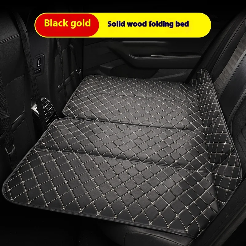 Foldable Car Rear Sleeping Mat Inflatable-Free Car Travel Camping Bed Interior Kits