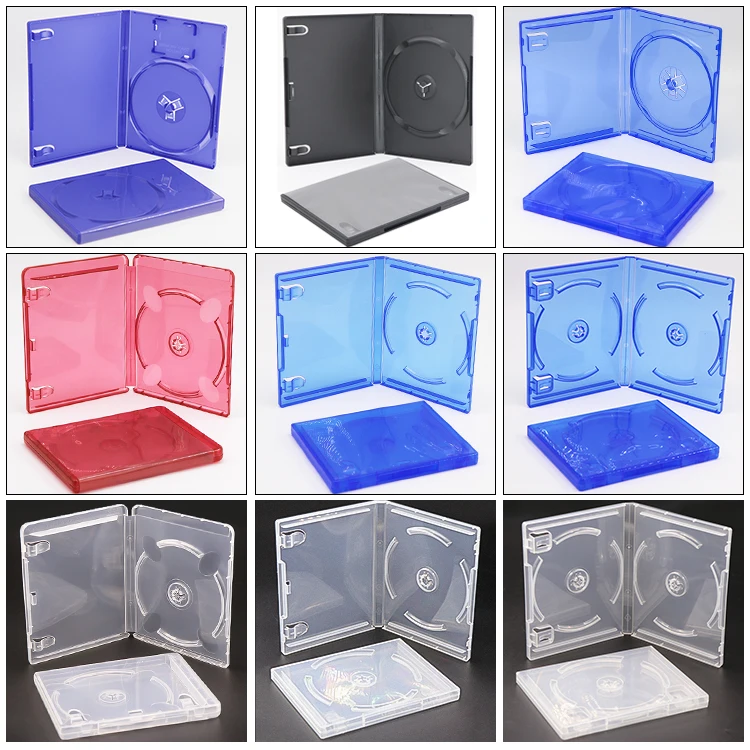 YUZMEI Plastic PS 2 3 4 5 Carrying Case Mega Drive Game Case Cassette Tape Box  Wii PSP UMD Switch Game Case For Nintendo