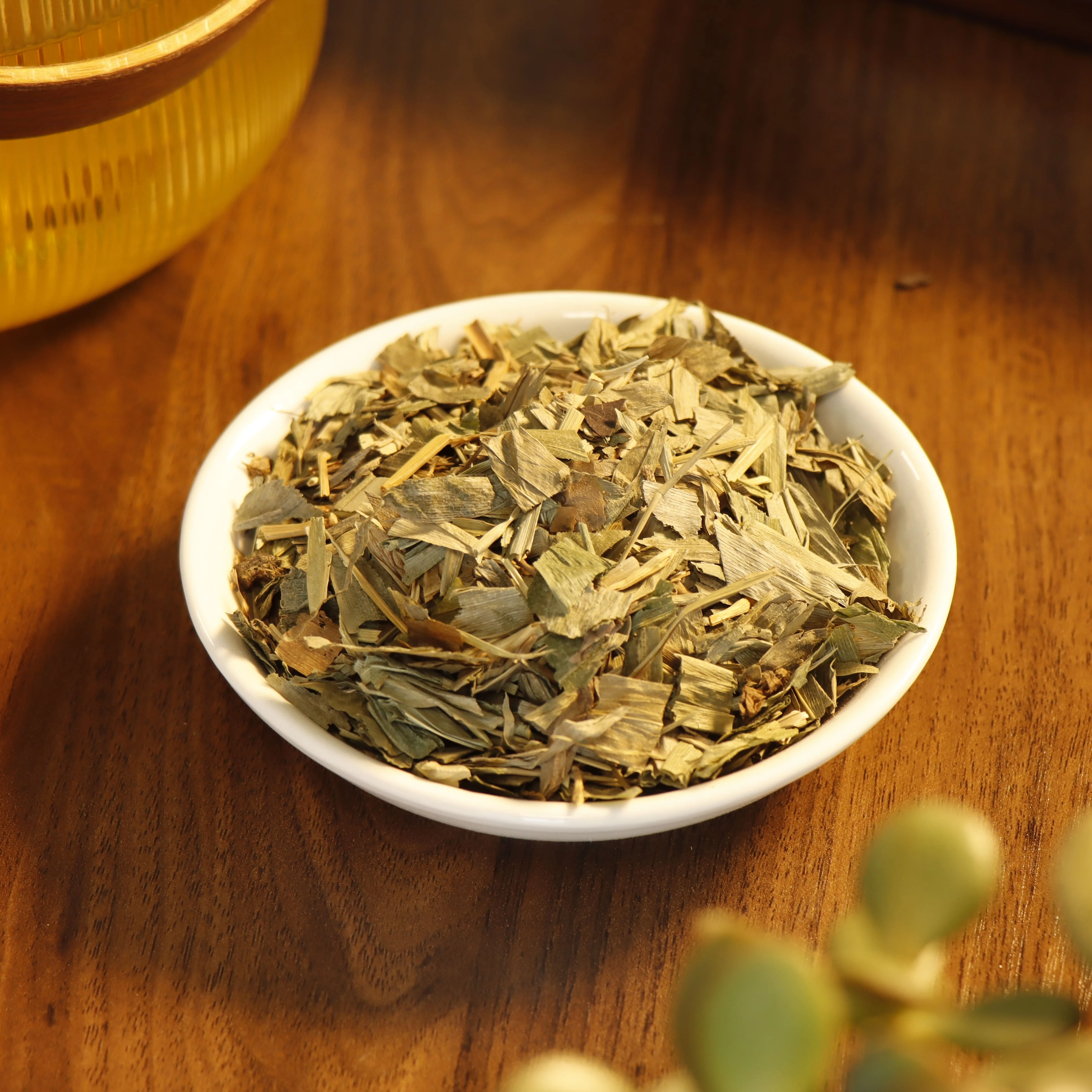 Dan Zhu Ye HERBA LOPHATHERI Raw Dried Herb and Seed Leaves Export Quality Spice in Oil Preserved Whole Powder Form for Sale