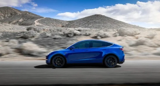 Pure Electric Car Tesla Model Y Model Y Design Is Safety First All-wheel Drive And Dual Motors