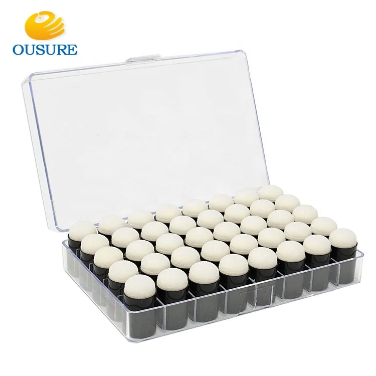 Фабричная дешевая детская Подарочная губка для пальцев/черная губка для самостоятельного рисования в наличии/оптовая продажа губки