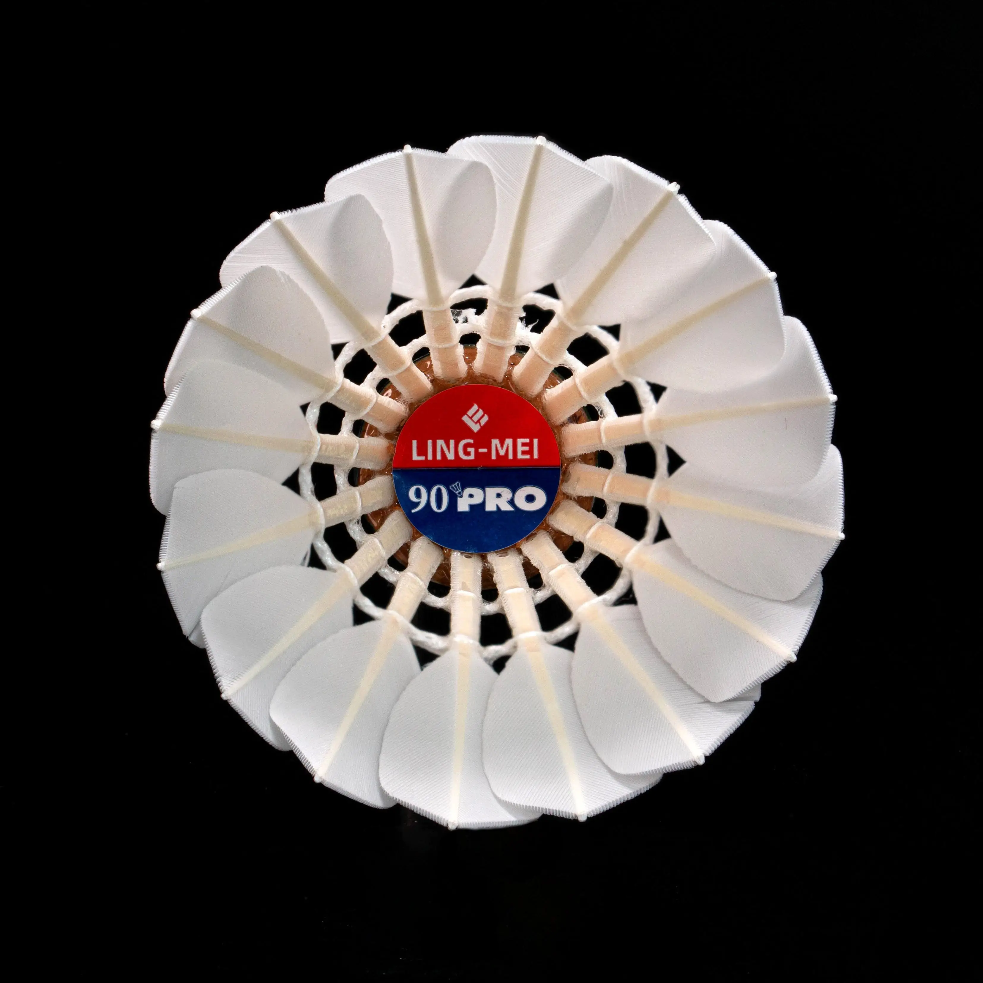 LINGMEI-90PRO BWF Goose Feather Badminton Shuttlecock Birdies Birdie Shuttle China Factory For International Tournament Training