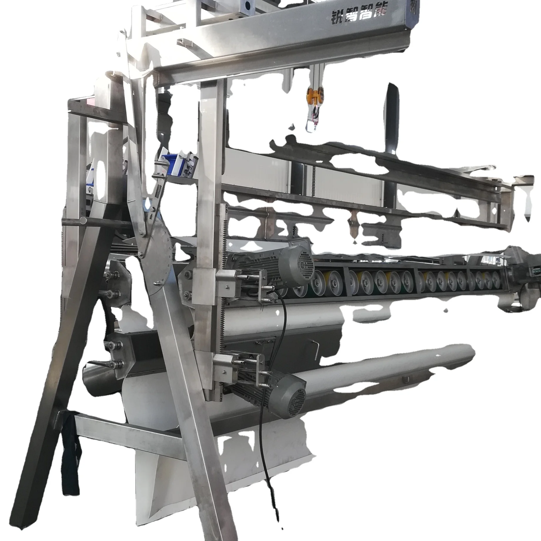 Industrial automatic remove feathers chicken plucker machine poultry plucker used in slaughtering processing factory