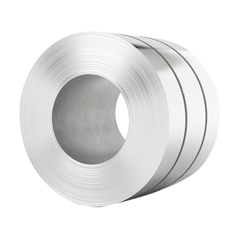 China Factory 2205 304 316 1mm Thick Brush Finish 8k Mirror SS Strip Band In Stock Stainless Steel Coil