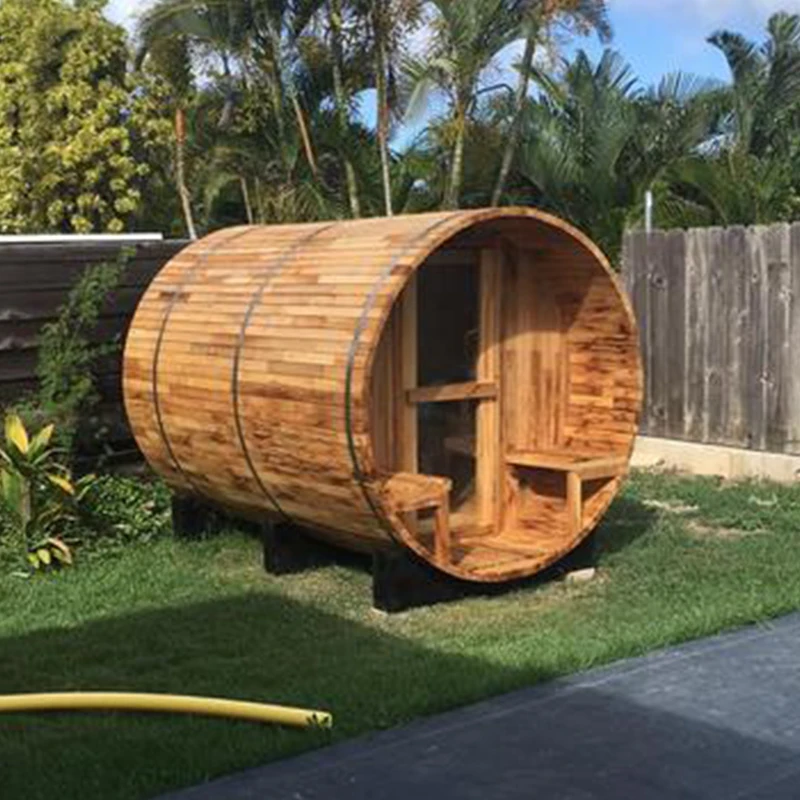 Smartmak домашняя внешняя Паровая традиционная деревянная сауна душевая комната