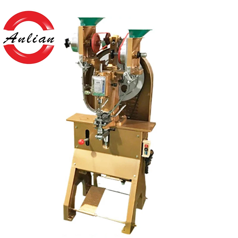 automatic cover fabric eyelet buttons machine palstic/metal eyelet fastening machine