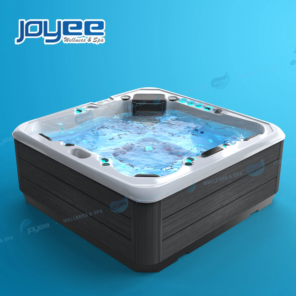 JOYEE 2024 European design luxury 5 Person hydro whirlpool balboa swim spa outdoor hot tub spa with Jacuzzier function