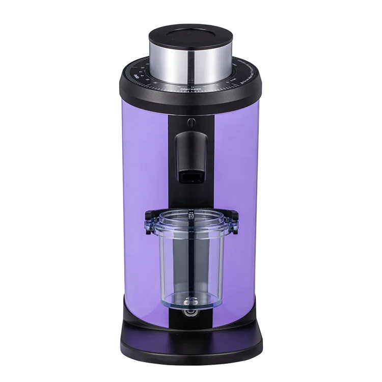 2021 China purple aluminium alloy commerical espresso coffee grinder DF64 for sale