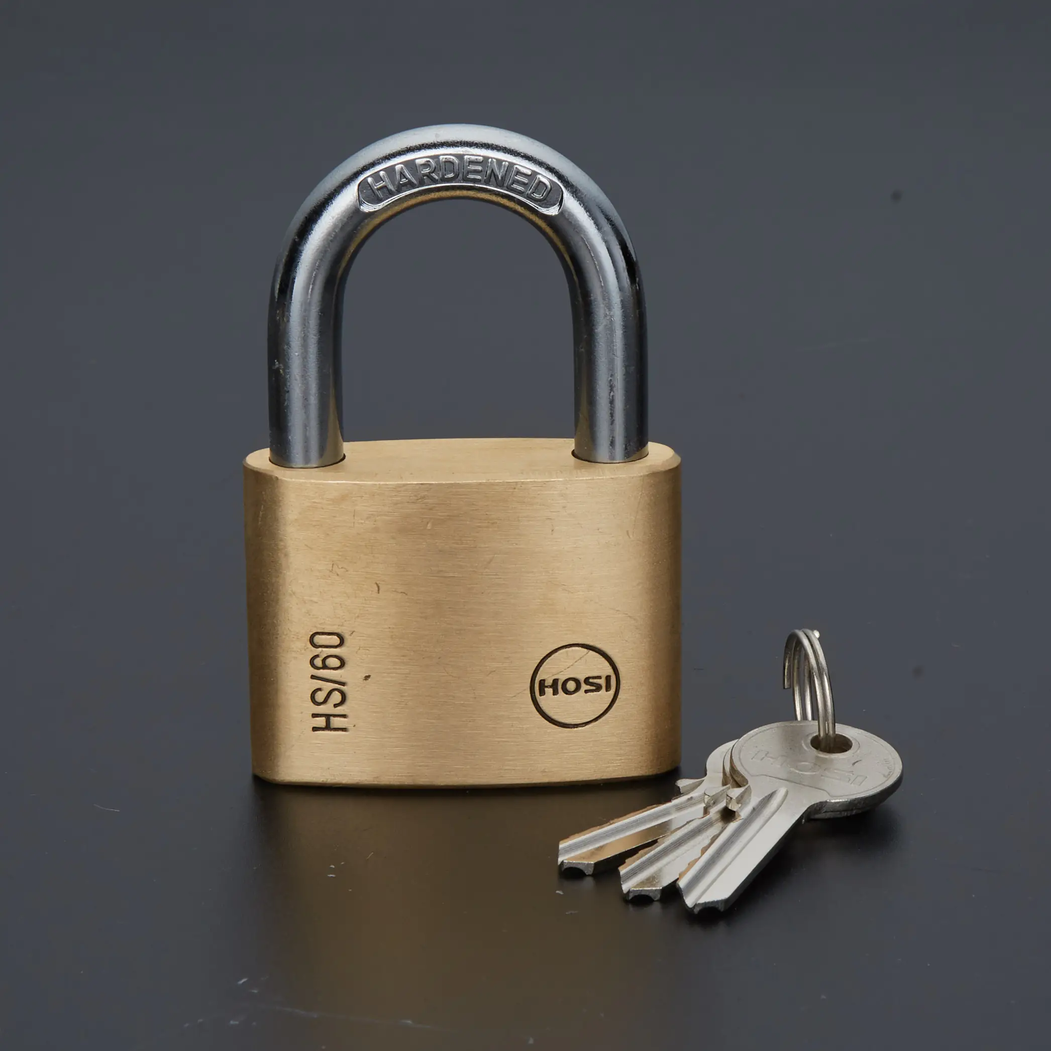 
Custom 60mm Copper Shackle Safety Lockout Padlock with Master Key 