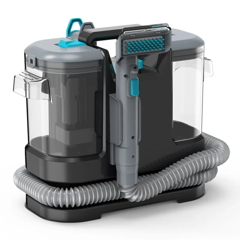 Dry and wet 2-in-1 wired home sofa fabric cleaning hand-held carpet cleaning machine