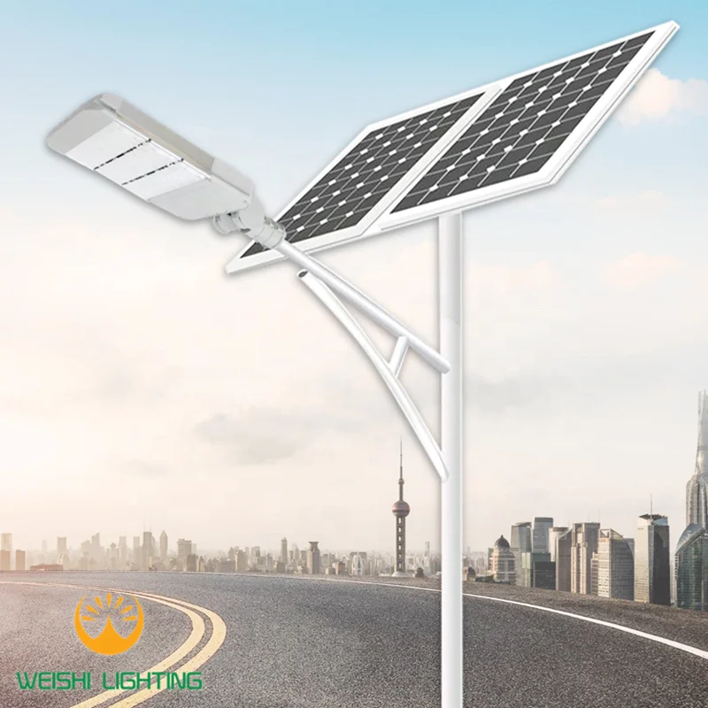Outdoor High Quality 70w 80w 100w 120w 150w 180w Solar Road Light Lithium Battery Motion Sensor Solar Streetlight