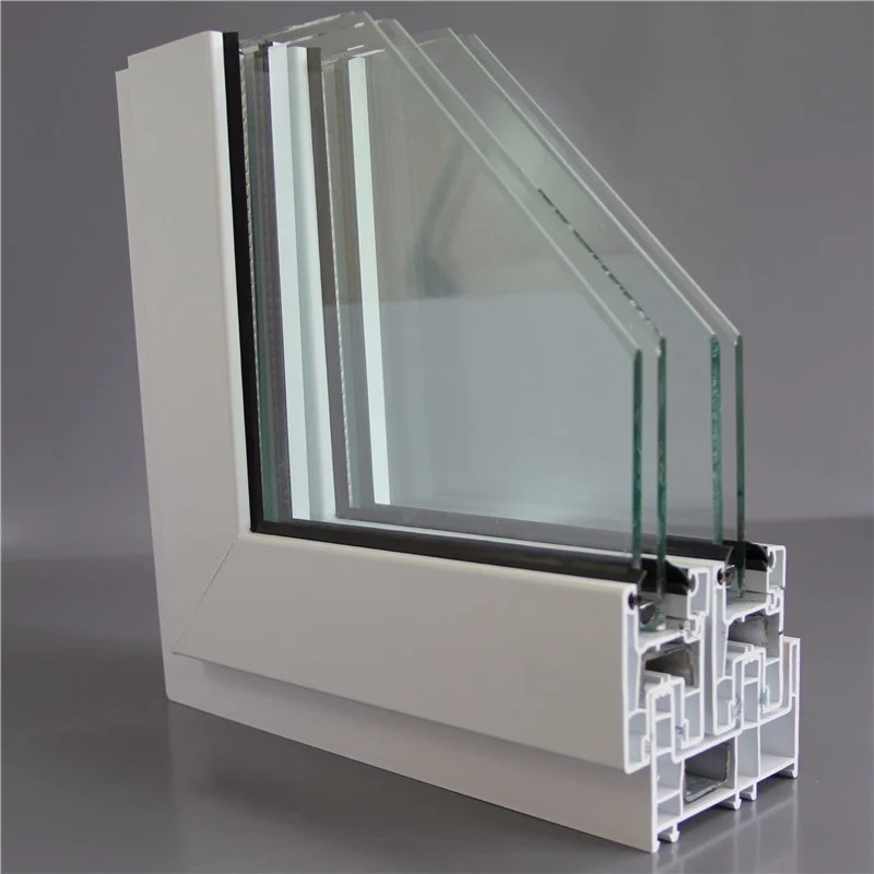 Good Quality and cheap price upvc windows profiles plastic window pvc wooden door frame pvc mosquito net windows profile