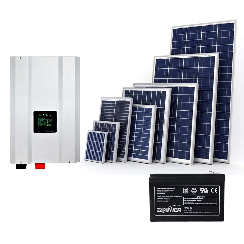 Блок питания 3 кВт выключенный PV инвертор 3000 Вт с 60a/120a MPPT солнечный зарядное устройство LifePO4