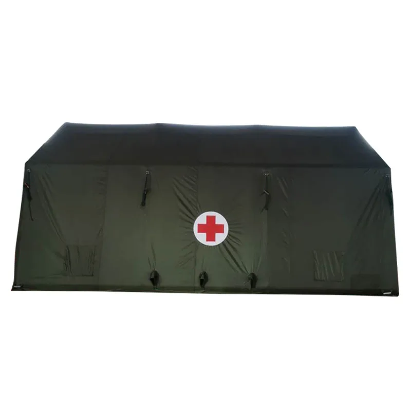 European style public decontamination tent outdoor shower emergency fire disinfection chemical prevention inflatable tent