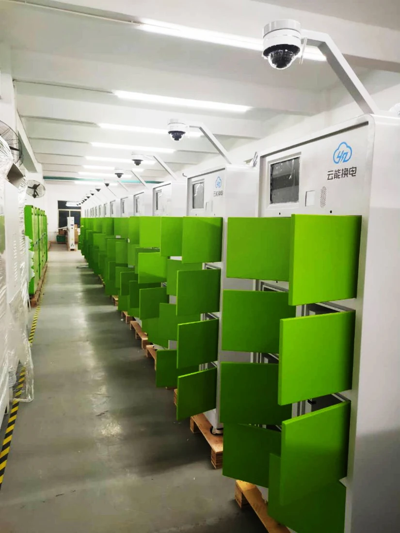 Exchange Station Intelligent E-bike Li-ion Battery Locker Electric Charging Station Moped Electric Scooter Lithium Battery